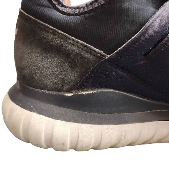 Adidas Blue & Gray Tubular Radial Sneakers - Picture 12 of 14